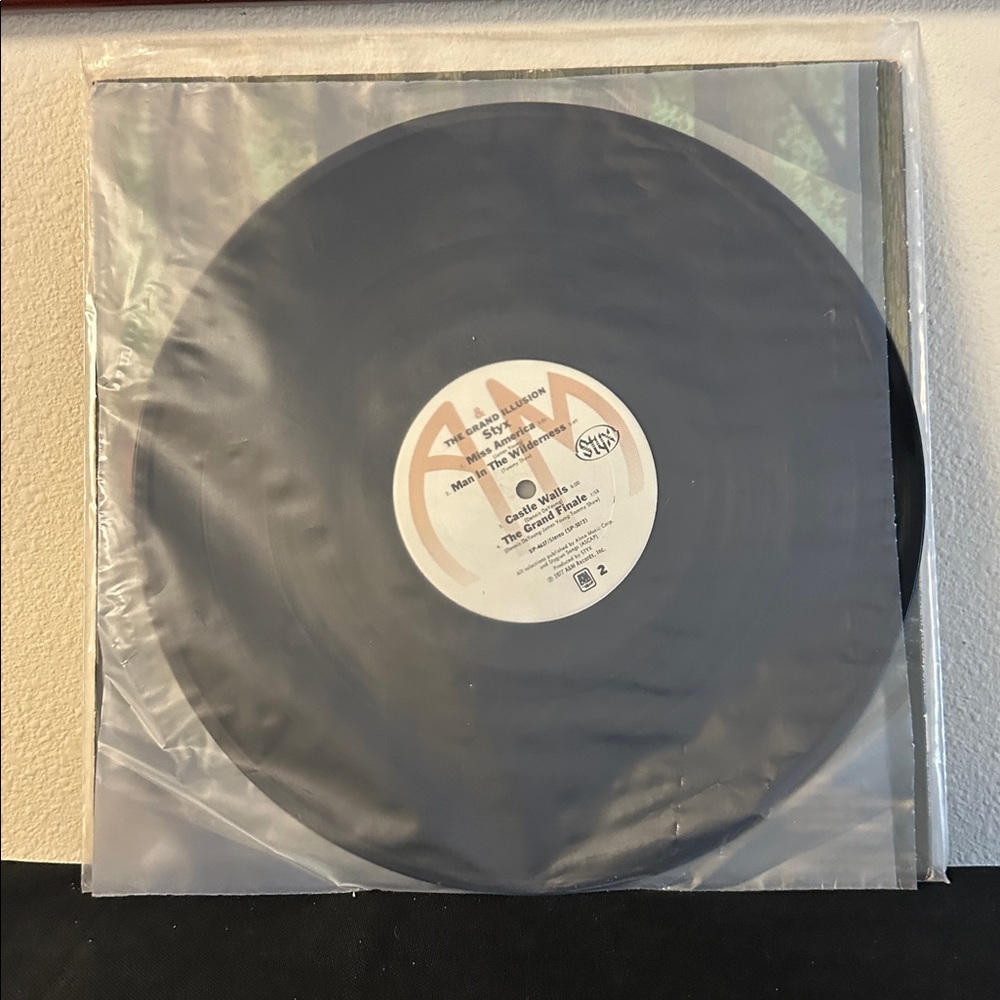 Styx The Grand Illusion Vinyl Record - Picture 3 of 6